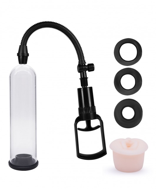 Вакуумная помпа со сменными насадками Rider - Lola Games - в Копейске купить с доставкой