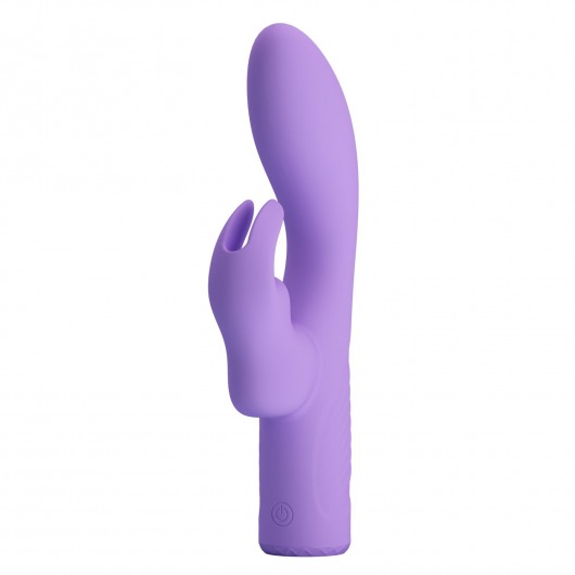 Сиреневый вибратор-кролик Elivia - 17,2 см. - Baile