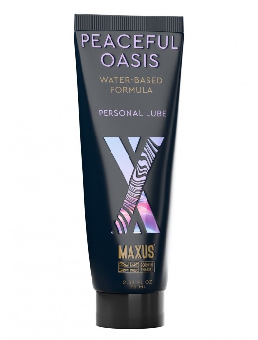 Интимный гель на водной основе MAXUS Peaceful Oasis - 75 мл. - Maxus - купить с доставкой в Копейске