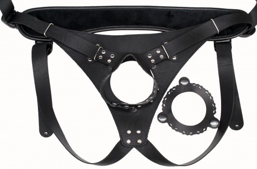 Пояс Hard Brutal для больших насадок - LOVETOY (А-Полимер) - купить с доставкой в Копейске