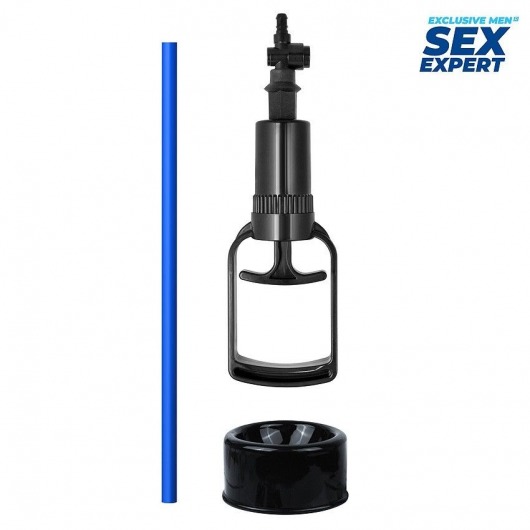 Комплект запасных частей для помпы: ручка, шланг и уплотнительная насадка - Sex Expert - купить с доставкой в Копейске