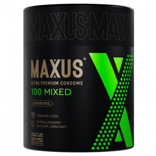 Презервативы MAXUS Mixed - 100 шт. - Maxus - купить с доставкой в Копейске