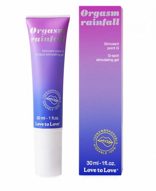 Гель для стимуляции G-точки зоны Orgasm Rainfall - 30 мл. - Love to Love - купить с доставкой в Копейске