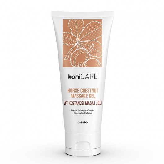 Расслабляющий массажный гель Konicare Horse Chestnut Massage Gel - 200 мл. - KoniCARE - купить с доставкой в Копейске