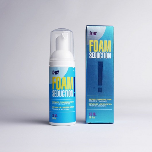 Очищающая пенка для тела Foam Seduction - 50 мл. - INTT - купить с доставкой в Копейске