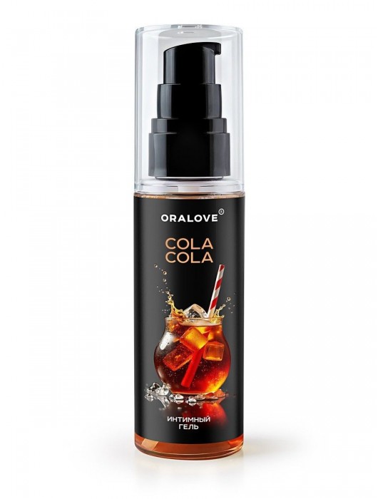 Съедобная смазка на водной основе с ароматом колы - 60 гр. - Биоритм - купить с доставкой в Копейске