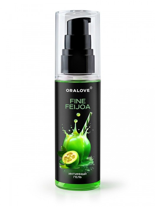 Съедобная смазка на водной основе с ароматом фейхоа - 60 гр. - Биоритм - купить с доставкой в Копейске