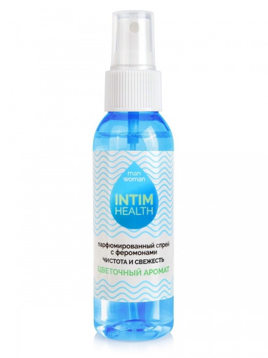 Парфюмированный спрей Intim Health для нижнего белья и тела с цветочным ароматом - 95 мл. -  - Магазин феромонов в Копейске