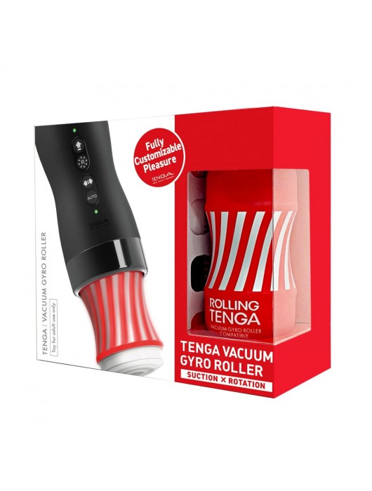 Набор Tenga Vacuum Gyro Roller 3s: мастурбатор и устройство для вращения и создания вакуума - Tenga - в Копейске купить с доставкой