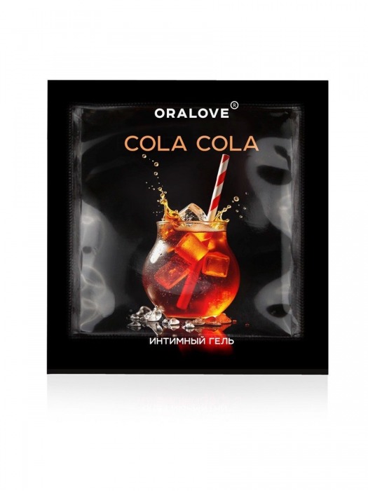 Саше съедобной оральной смазки OraLove с ароматом колы - 3 гр. - Биоритм - купить с доставкой в Копейске