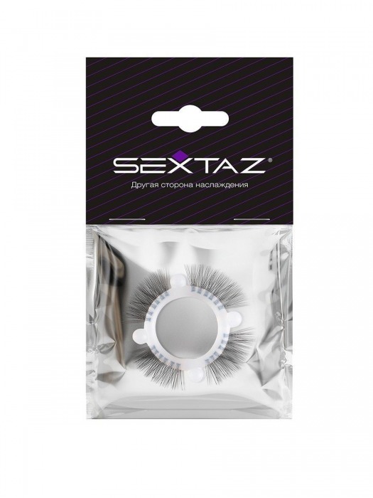 Эластичное кольцо с «ресничками» и 4 шариками - Sextaz - в Копейске купить с доставкой