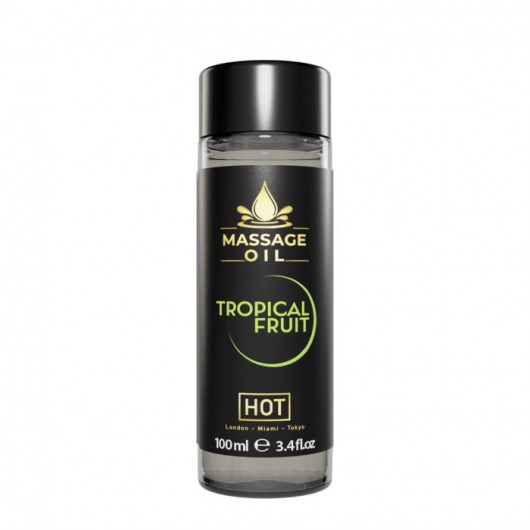 Массажное масло c ароматом тропических фруктов Massage Oil - 100 мл. - HOT - купить с доставкой в Копейске