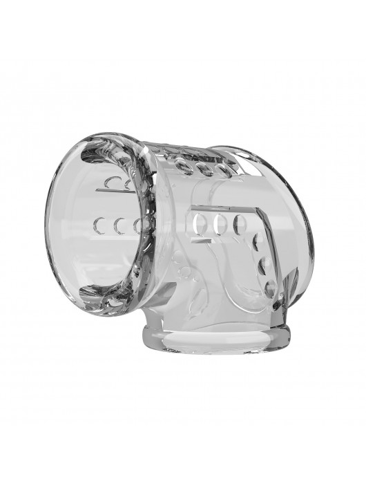 Прозрачная насадка на пенис и мошонку - Baile - в Копейске купить с доставкой