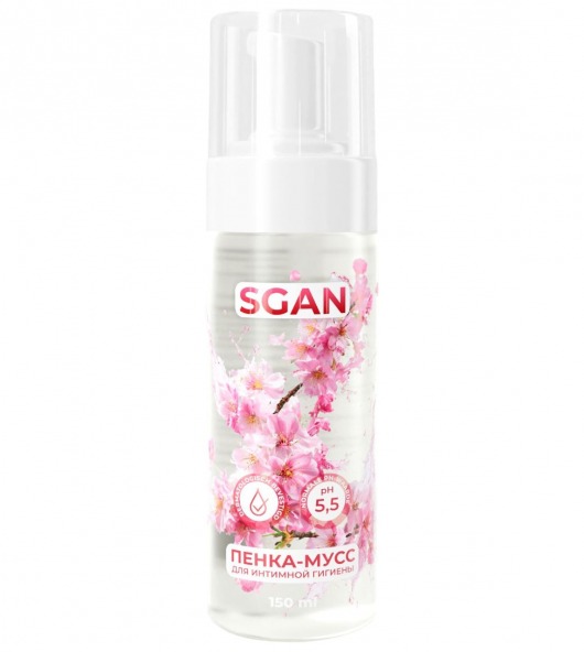 Пенка-мусс для интимной гигиены SGAN с пребиотиками - 150 мл. - SGAN - купить с доставкой в Копейске