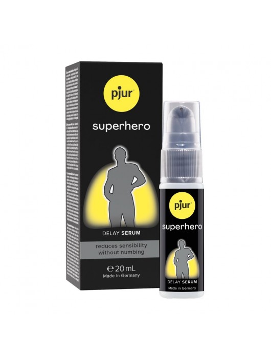 Пролонгатор-сыворотка pjur Superhero Delay Serum - 20 мл. - Pjur - купить с доставкой в Копейске