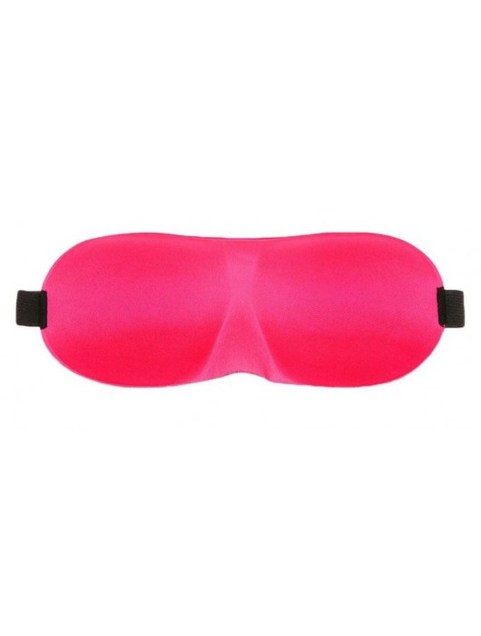 Розовая глухая маска на резинке - Sitabella - купить с доставкой в Копейске