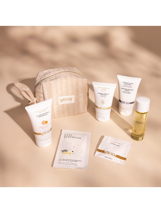 Набор YESforLOV La Trousse Enchantée в бежевой косметичке - YESforLOV - купить с доставкой в Копейске