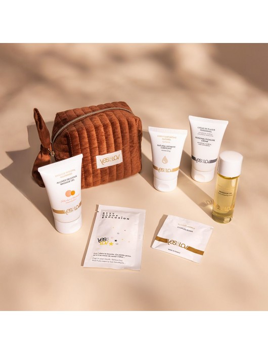 Набор YESforLOV La Trousse Enchantée в коричневой косметичке - YESforLOV - купить с доставкой в Копейске