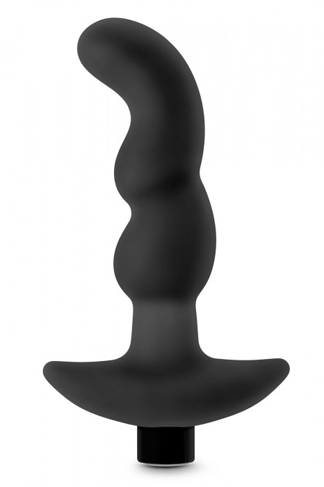Черный вибромассажер простаты Prostate Massager 03 - 15,2 см. - Blush Novelties - в Копейске купить с доставкой