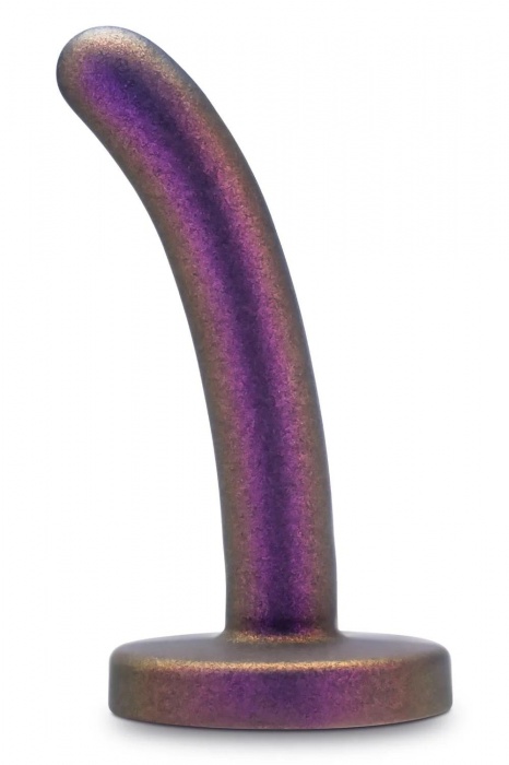 Фиолетовая насадка с гладкой поверхностью Surrender 4.75 Inch Beginner Pegging Dildo - 12 см. - Blush Novelties - купить с доставкой в Копейске