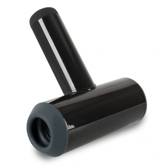 Черный мастурбатор с удобной ручкой Masturbator with 2 Functions - Orion - в Копейске купить с доставкой