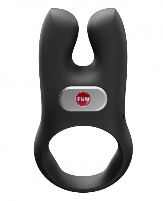 Черное эрекционное виброкольцо Nos - Fun Factory - в Копейске купить с доставкой