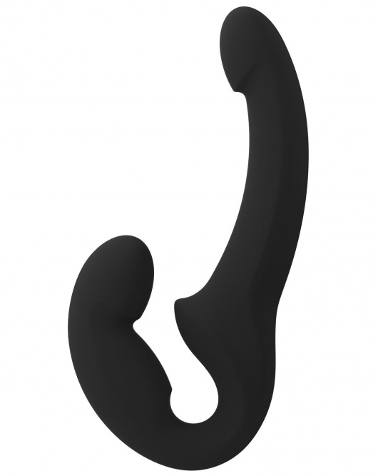 Черный безремневой страпон Share Lite - Fun Factory - купить с доставкой в Копейске