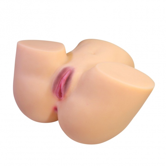 Телесный мастурбатор Liora с 2 любовными тоннелями - Baile - в Копейске купить с доставкой