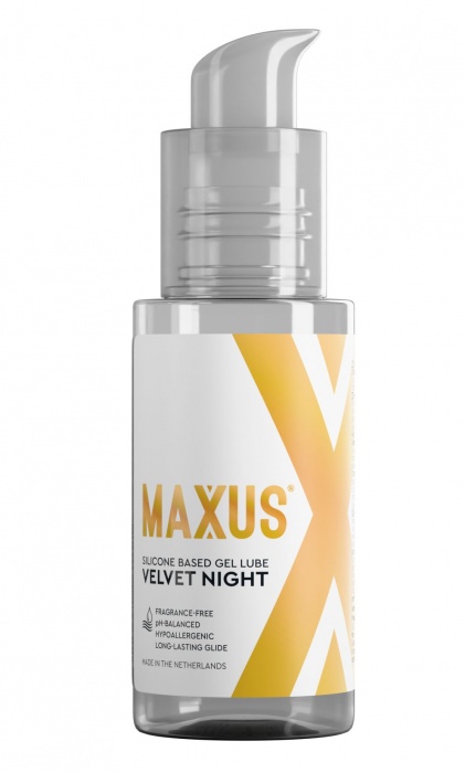 Лубрикант на силиконовой основе MAXUS Velvet Night - 50 мл. - Maxus - купить с доставкой в Копейске
