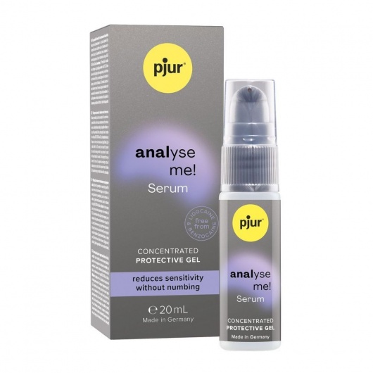 Расслабляющая анальная сыворотка pjur Analyse Me Serum - 20 мл. - Pjur - купить с доставкой в Копейске