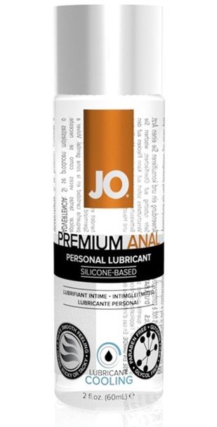 Анальный охлаждающий лубрикант на силиконовой основе JO PREMIUM ANAL COOLING - 60 мл. - System JO - купить с доставкой в Копейске