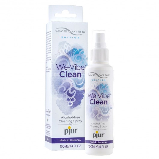 Очиститель для игрушек без спирта We-Vibe Clean - 100 мл. - Pjur - купить с доставкой в Копейске