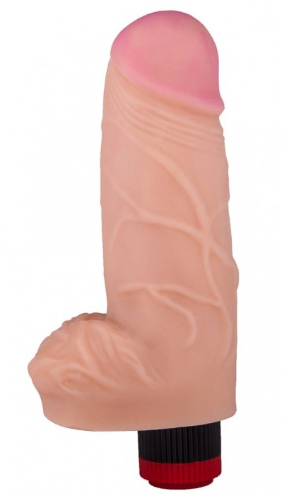 Вибратор-реалистик с большим диаметром ствола - 21 см. - LOVETOY (А-Полимер)