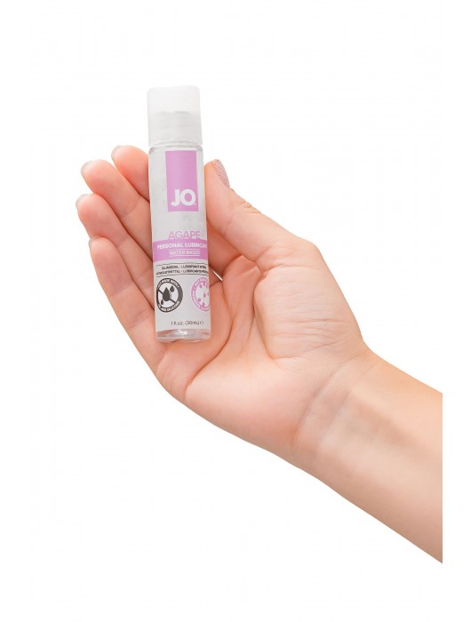 Лубрикант на водной основе для женщин JO AGAPE ORIGINAL - 30 мл. - System JO - купить с доставкой в Копейске