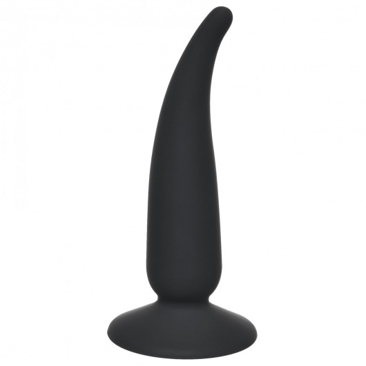 Чёрная анальная пробка P-spot Teazer Black - 12,2 см. - Lola Games - в Копейске купить с доставкой