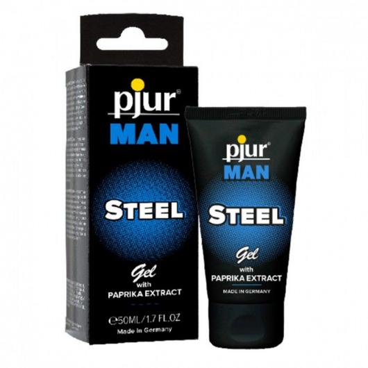 Эрекционный гель для пениса pjur MAN Steel Gel - 50 мл. - Pjur - купить с доставкой в Копейске