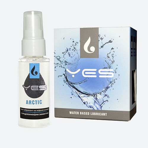 Интимный гель-лубрикант Yes Arctic с продлевающим эффектом - 30 мл. - Sitabella - купить с доставкой в Копейске