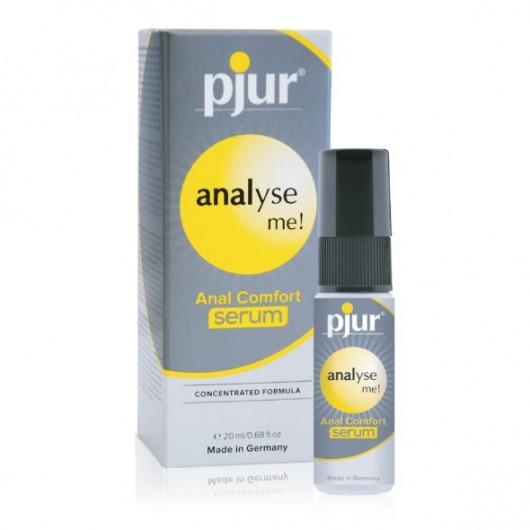 Анальный спрей pjur ANALYSE ME Serum - 20 мл. - Pjur - купить с доставкой в Копейске