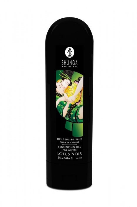 Интимный гель для пар, усиливающий наслаждение, Lotus Noir - 60 мл. - Shunga - купить с доставкой в Копейске