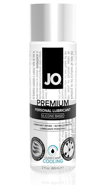 Охлаждающий лубрикант на силиконовой основе JO Personal Premium Lubricant Cooling - 60 мл. - System JO - купить с доставкой в Копейске