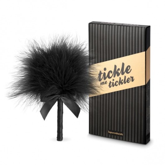Пуховка для эротических игр Tickle Me Tickler - Bijoux Indiscrets - купить с доставкой в Копейске