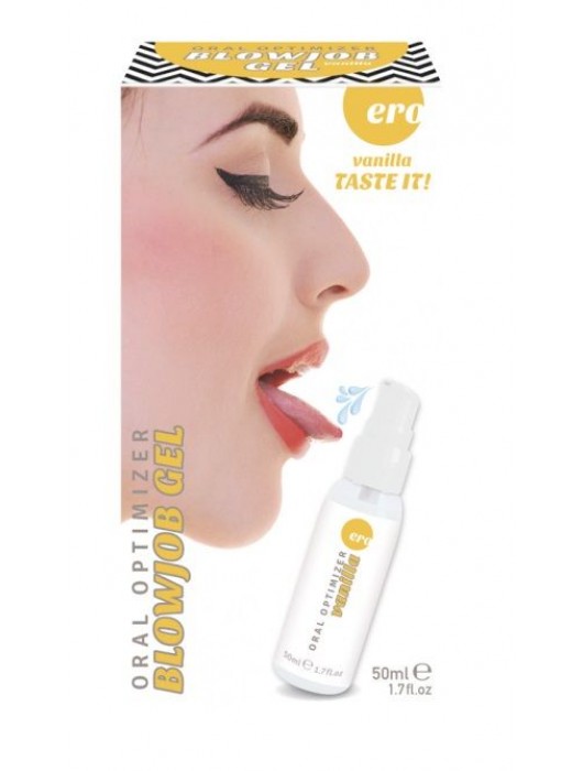 Увлажняющий гель для орального секса с ароматом ванили - 50 мл. - Ero - купить с доставкой в Копейске