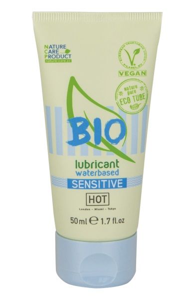 Органический лубрикант для чувствительной кожи Bio Sensitive - 50 мл. - HOT - купить с доставкой в Копейске