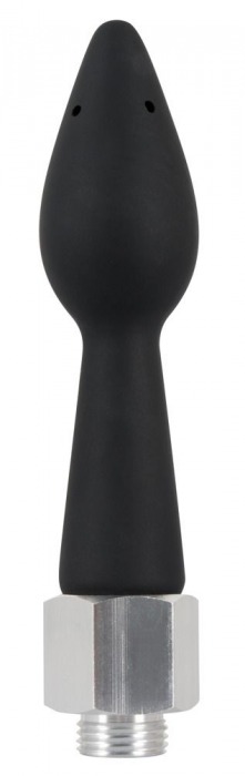 Чёрная анальная насадка для душа Anal Douche Rear Splash - Orion - купить с доставкой в Копейске