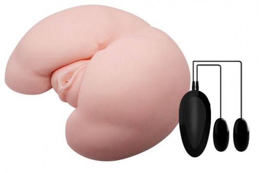 Вагина и анус с вибрацией CrazyBull Vagina and Anal - Baile - в Копейске купить с доставкой