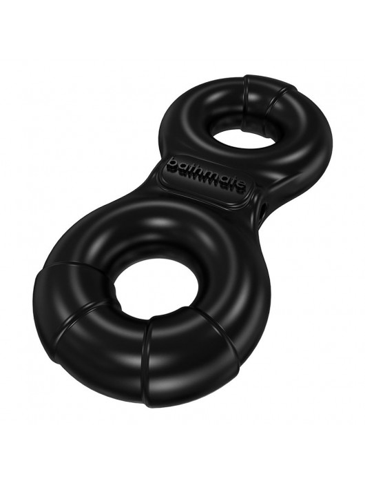 Чёрное эрекционное виброкольцо Eight - Bathmate - в Копейске купить с доставкой