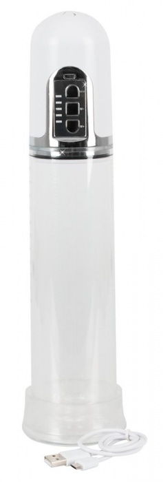 Белая автоматическая вакуумная помпа Mister Boner - Orion - в Копейске купить с доставкой