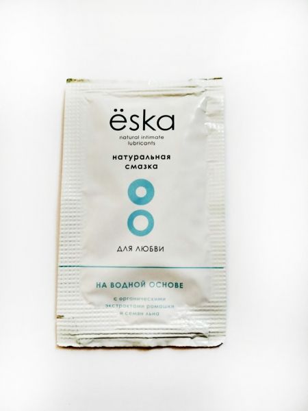 Натуральный лубрикант на водной основе Ёska - 7 мл. - Eska - купить с доставкой в Копейске