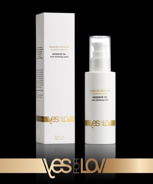 Массажное масло TITILLATING MASSAGE OIL - 100 мл. - YESforLOV - купить с доставкой в Копейске