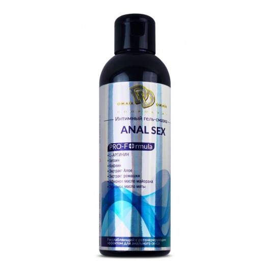 Анальный интимный гель-смазка ANAL SEX - 200 мл. - БиоМед - купить с доставкой в Копейске